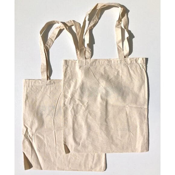 lot of 2 natural cotton tote bag eBay Open 2025 30th Anniversary eBayana swag - Picture 2 of 2
